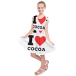 I love cocoa Kids  Short Sleeve Dress