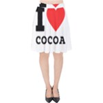 I love cocoa Velvet High Waist Skirt