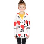 I love cocoa Kids  Double Breasted Button Coat