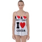 I love cocoa Babydoll Tankini Set