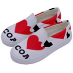 I love cocoa Kids  Canvas Slip Ons