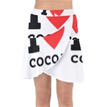 I love cocoa Wrap Front Skirt