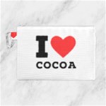 I love cocoa Canvas Cosmetic Bag (Large)