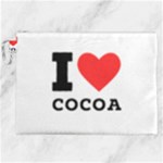 I love cocoa Canvas Cosmetic Bag (XXL)