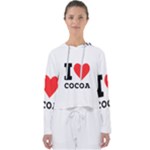 I love cocoa Women s Slouchy Sweat