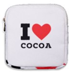 I love cocoa Mini Square Pouch