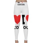 I love cocoa Lightweight Velour Classic Yoga Leggings