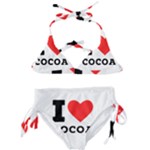 I love cocoa Kids  Classic Bikini Set