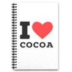 I love cocoa 5.5  x 8.5  Notebook