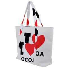 Zip Up Canvas Bag 
