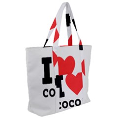 Zip Up Canvas Bag 