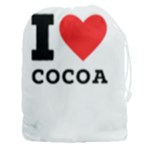 I love cocoa Drawstring Pouch (3XL)