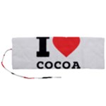 I love cocoa Roll Up Canvas Pencil Holder (M)