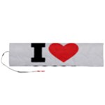 I love cocoa Roll Up Canvas Pencil Holder (L)