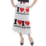 I love cocoa Midi Mermaid Skirt