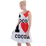 I love cocoa Knee Length Skater Dress