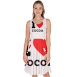 I love cocoa Knee Length Skater Dress With Pockets