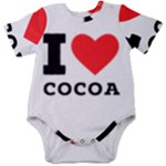 I love cocoa Baby Short Sleeve Bodysuit