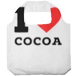 I love cocoa Foldable Grocery Recycle Bag