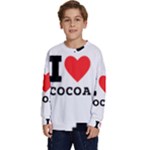 I love cocoa Kids  Long Sleeve Jersey