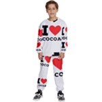 I love cocoa Kids  Sweatshirt set