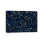 Colorful Abstract Pattern Creative Colorful Line Linear Background Mini Canvas 6  x 4  (Stretched)