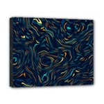 Colorful Abstract Pattern Creative Colorful Line Linear Background Canvas 10  x 8  (Stretched)