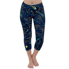 Capri Winter Leggings Front Capri Winter Leggings Front