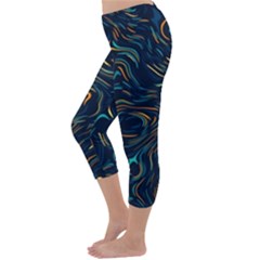 Capri Winter Leggings Back Capri Winter Leggings Back