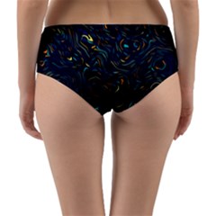 Reversible Mid-Waist Bikini Bottoms 