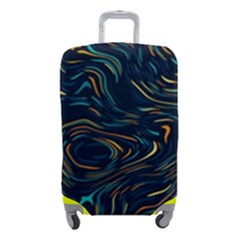 Colorful Abstract Pattern Creative Colorful Line Linear Background Luggage Cover (Small) from ArtsNow.com