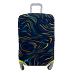 Colorful Abstract Pattern Creative Colorful Line Linear Background Luggage Cover (Small)