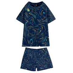 Kids  Swim T-Shirt and Shorts Set 