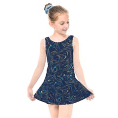 Kids  Skater Dress Swimsuit 