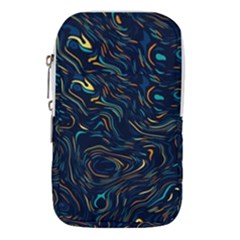 Colorful Abstract Pattern Creative Colorful Line Linear Background Waist Pouch (Large) from ArtsNow.com