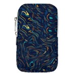 Colorful Abstract Pattern Creative Colorful Line Linear Background Waist Pouch (Large)