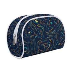 Colorful Abstract Pattern Creative Colorful Line Linear Background Make Up Case (Small) from ArtsNow.com