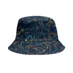 Colorful Abstract Pattern Creative Colorful Line Linear Background Bucket Hat