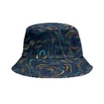 Colorful Abstract Pattern Creative Colorful Line Linear Background Bucket Hat