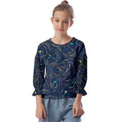 Kids  Cuff Sleeve Top 