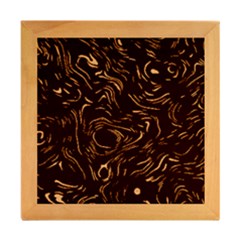 Wood Photo Frame Cube 