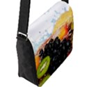 Flap Closure Messenger Bag (L) 