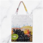 Variety Of Fruit Water Berry Food Splash Kiwi Grape Classic Tote Bag