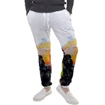 Variety Of Fruit Water Berry Food Splash Kiwi Grape Men s Jogger Sweatpants