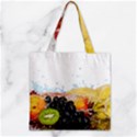 Zipper Grocery Tote Bag 