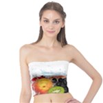 Variety Of Fruit Water Berry Food Splash Kiwi Grape Tube Top