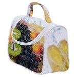 Variety Of Fruit Water Berry Food Splash Kiwi Grape Satchel Handbag