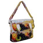 Variety Of Fruit Water Berry Food Splash Kiwi Grape Buckle Messenger Bag