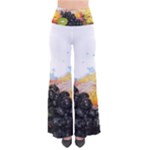 Variety Of Fruit Water Berry Food Splash Kiwi Grape So Vintage Palazzo Pants