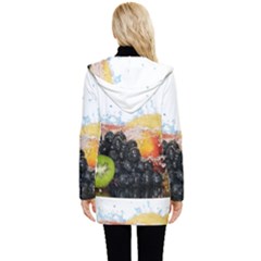 Button Up Hooded Coat  